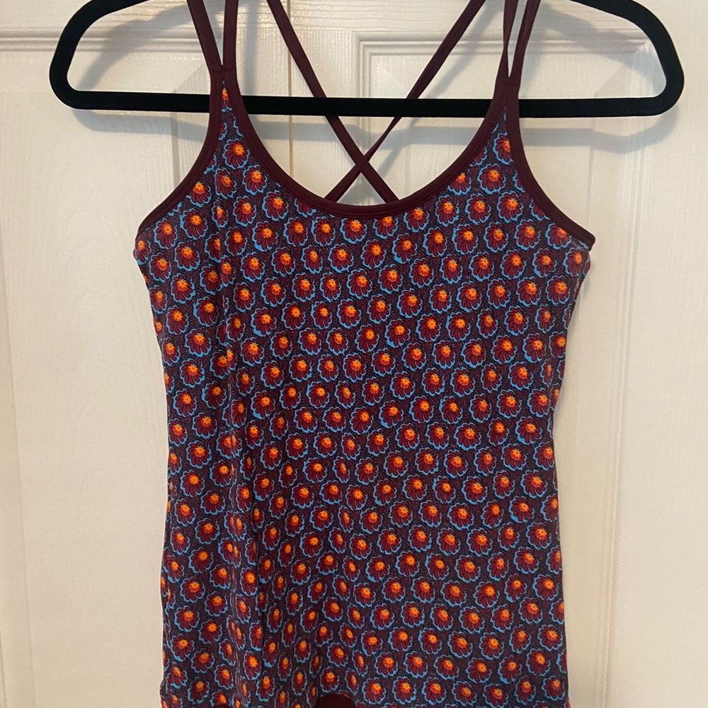 Tory Sport Floral Tank Top